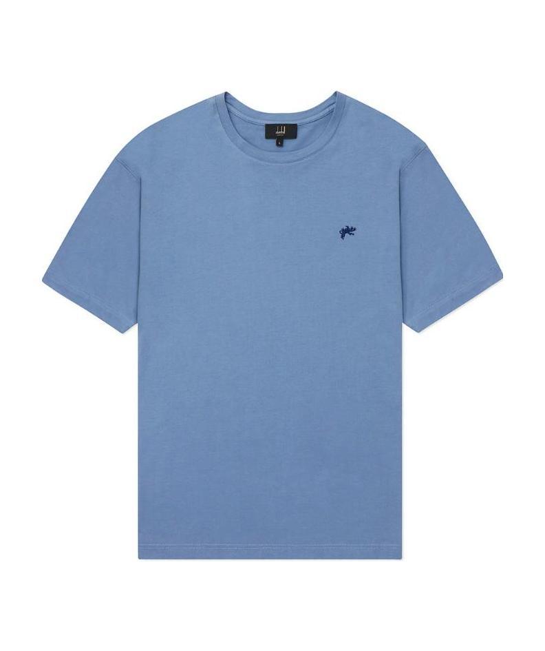 DUNHILL ROUND NECK EMBROIDERED T-SHIRT 