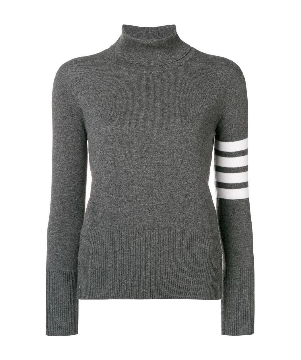 Thom Browne Turtleneck Sweater In Black