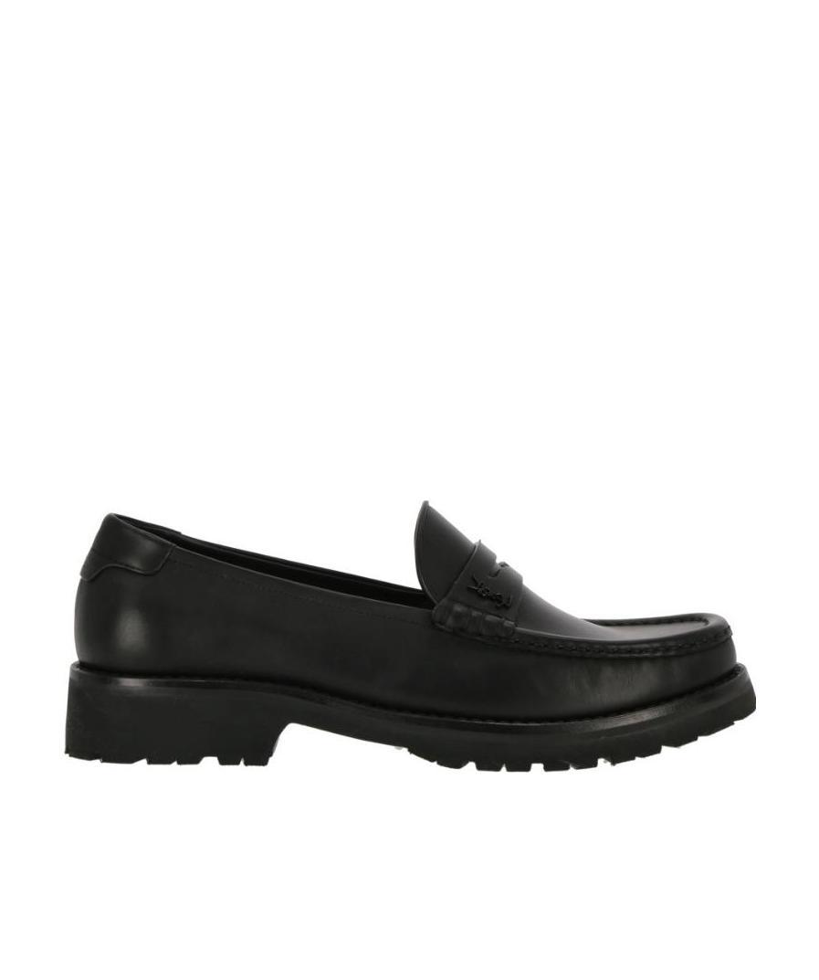 Saint Laurent Loafers In Black