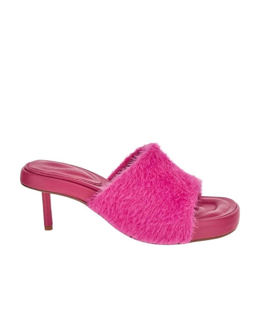 Jacquemus Argilla 55 Mules In Pink
