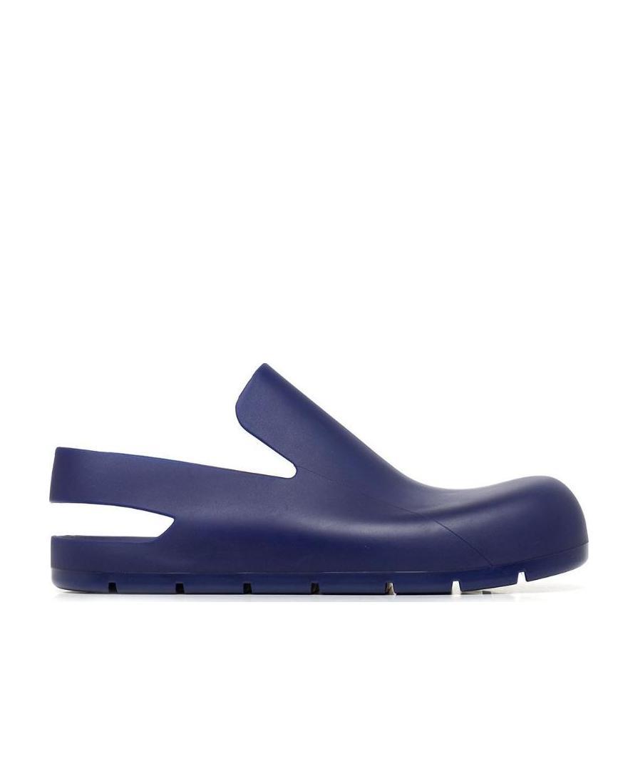 Bottega Veneta Purple Puddle Loafers In Blue