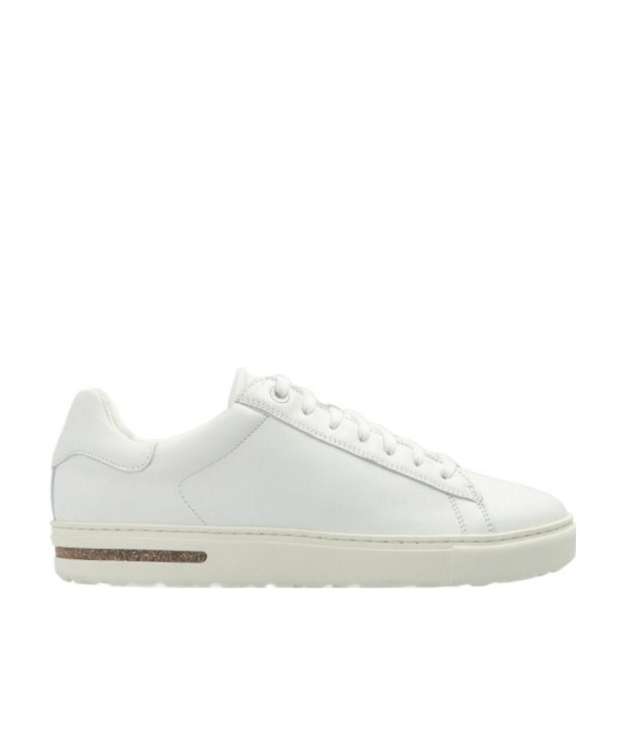 Shop Birkenstock Bend Low Leather Sneakers In White