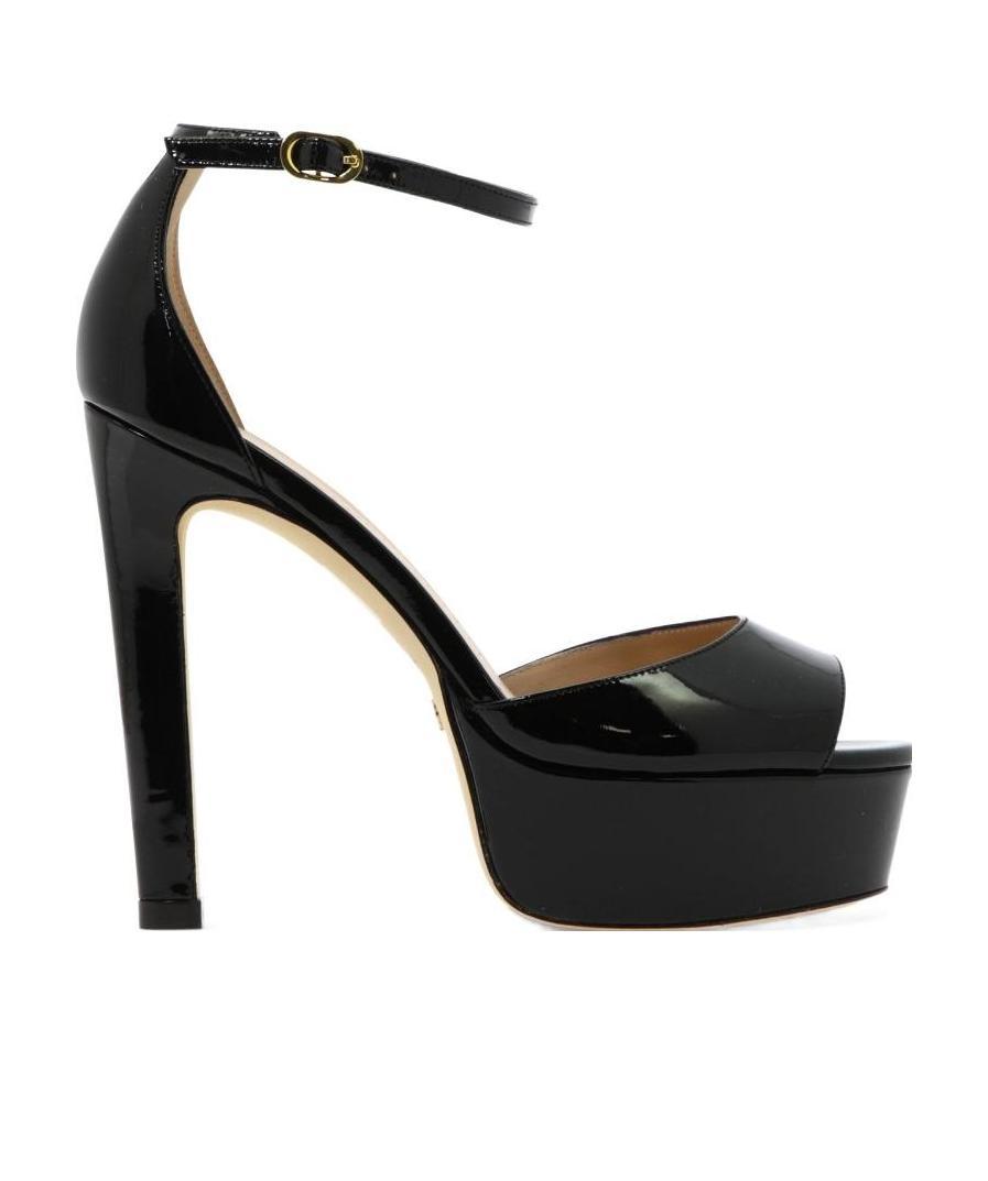 Stuart Weitzman Women's Discoplatform Suede Ankle Loop Sandals In Black
