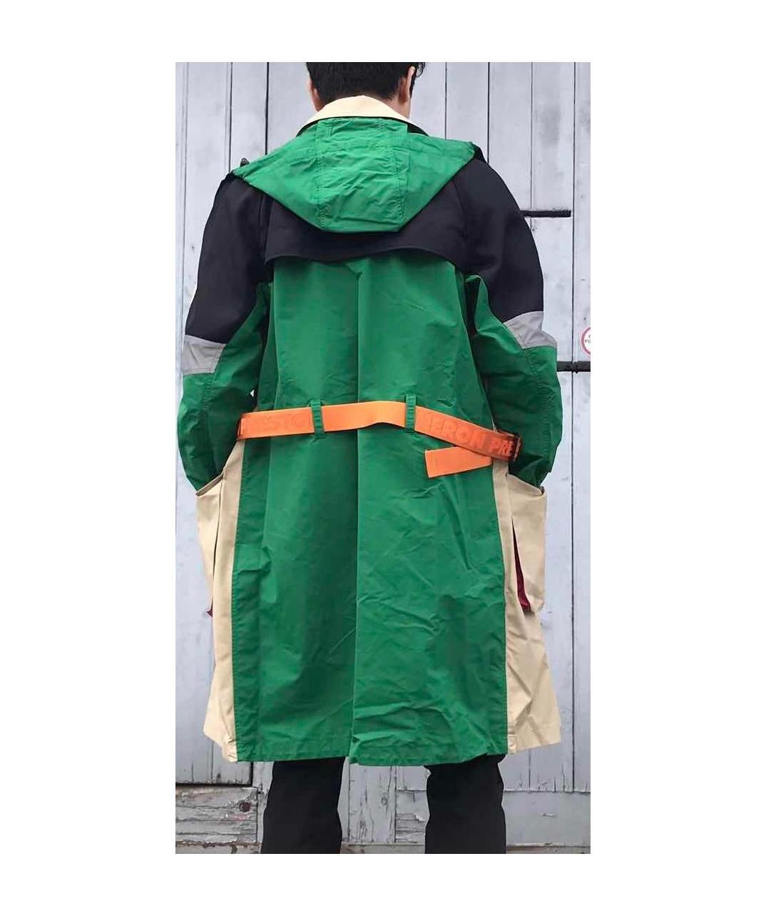 Heron Preston Color Matching Classic Windbreaker In Brown