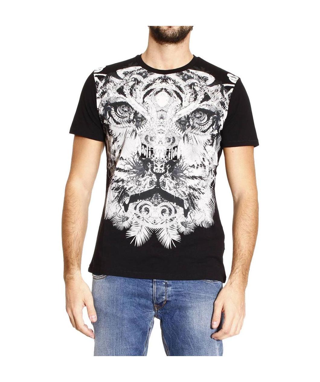 Just Cavalli Printed T-shirt In Multicolor