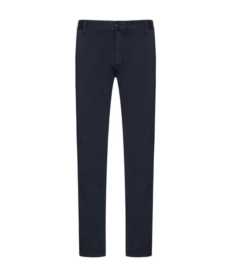 EMPORIO ARMANI LOGO STRAIGHT CASUAL PANTS