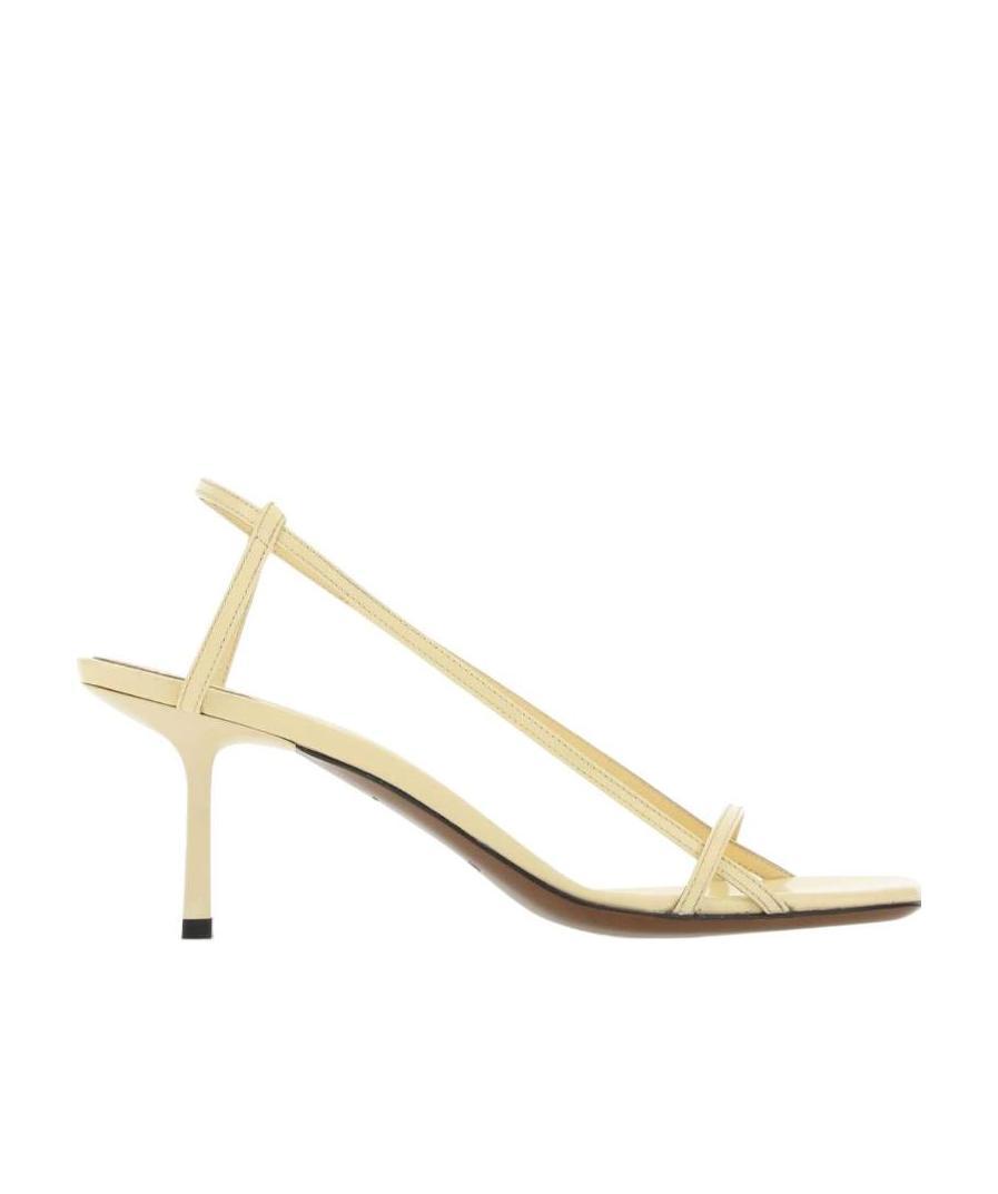 Neous Leather Sandals In Nude