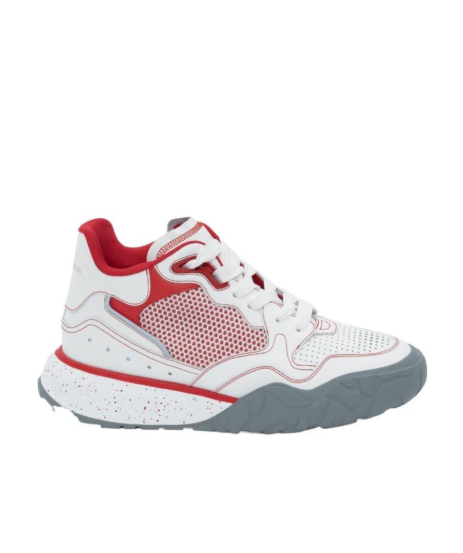 Alexander Mcqueen Court Trainer Chunky Sneakers In Multi
