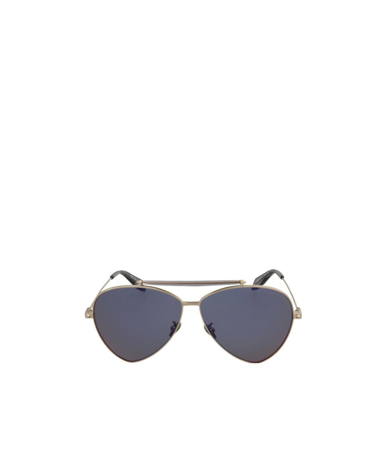 Alexander Mcqueen Elliptical Flat Mirror In Blue