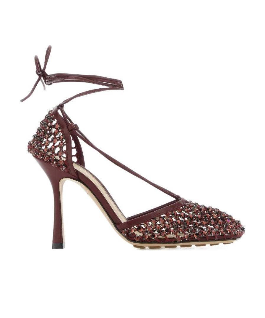 Bottega Veneta Sparkle Stretch 90 Pumps In Multicolor