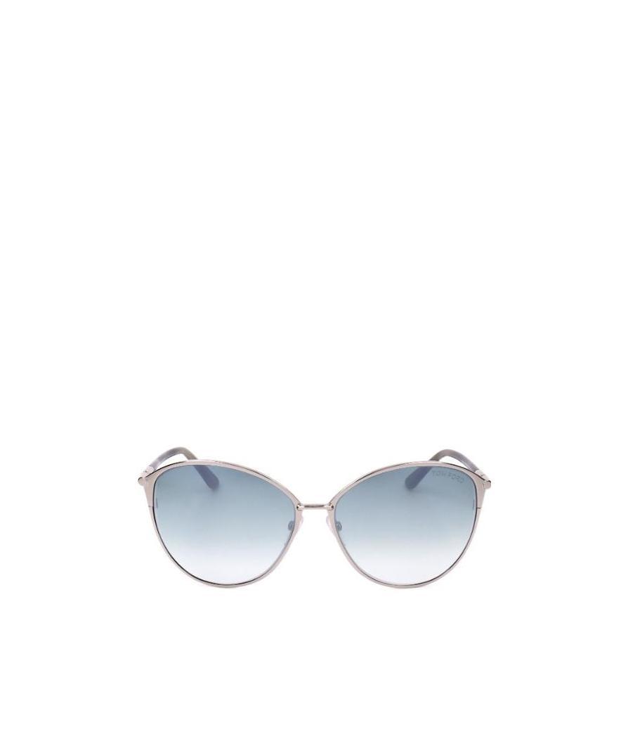 Tom Ford Logo Sunglasses In White
