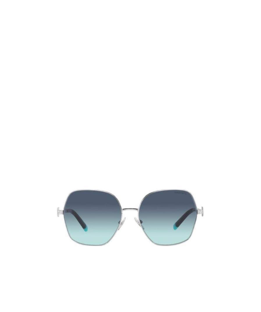 Tiffany & Co Logo Sunglasses In Blue