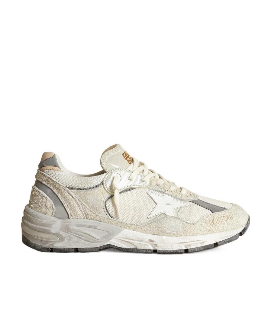 Golden Goose Dad-star Chunky Sneakers In White