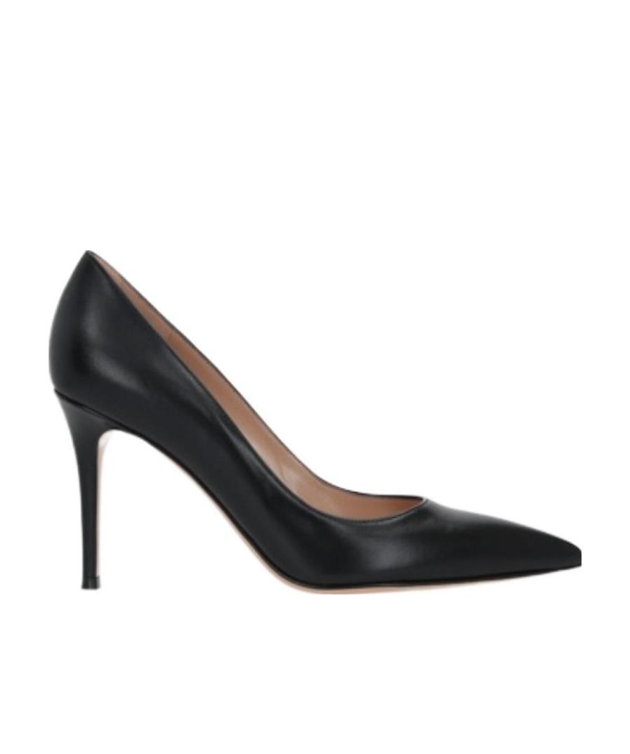Gianvito Rossi Pointed Toe High Heeled Pumps In Black