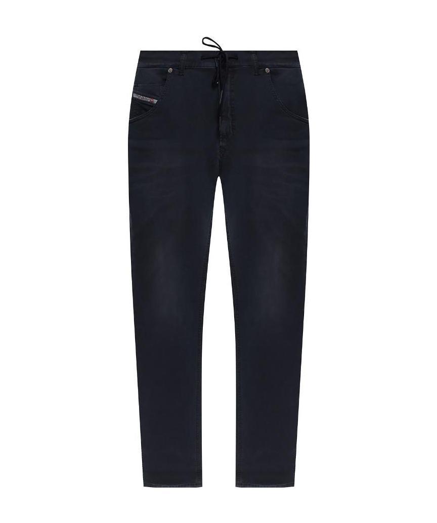 Diesel 1985 Larkee 0688h Straight Leg Stretch Jeans In Black