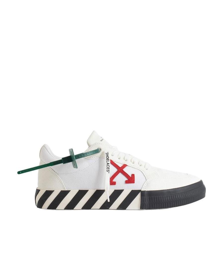 Off-white Vulcanized Low-top Sneakers In White