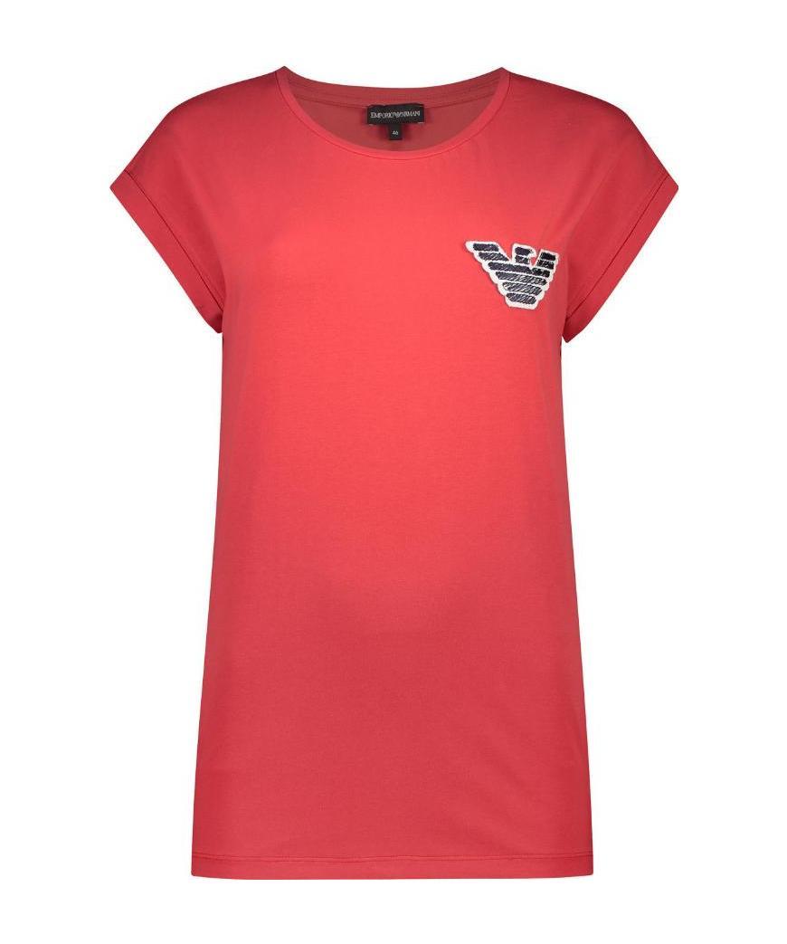 EMPORIO ARMANI SHORT-SLEEVED T-SHIRT WITH ROUND NECK