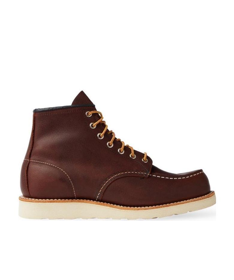 Red Wing Shoes Classic Leather Boots Moc Toes In Brown