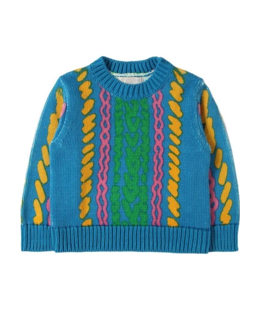 STELLA MCCARTNEY COMIC BUBBLES LONG-SLEEVE JUMPER