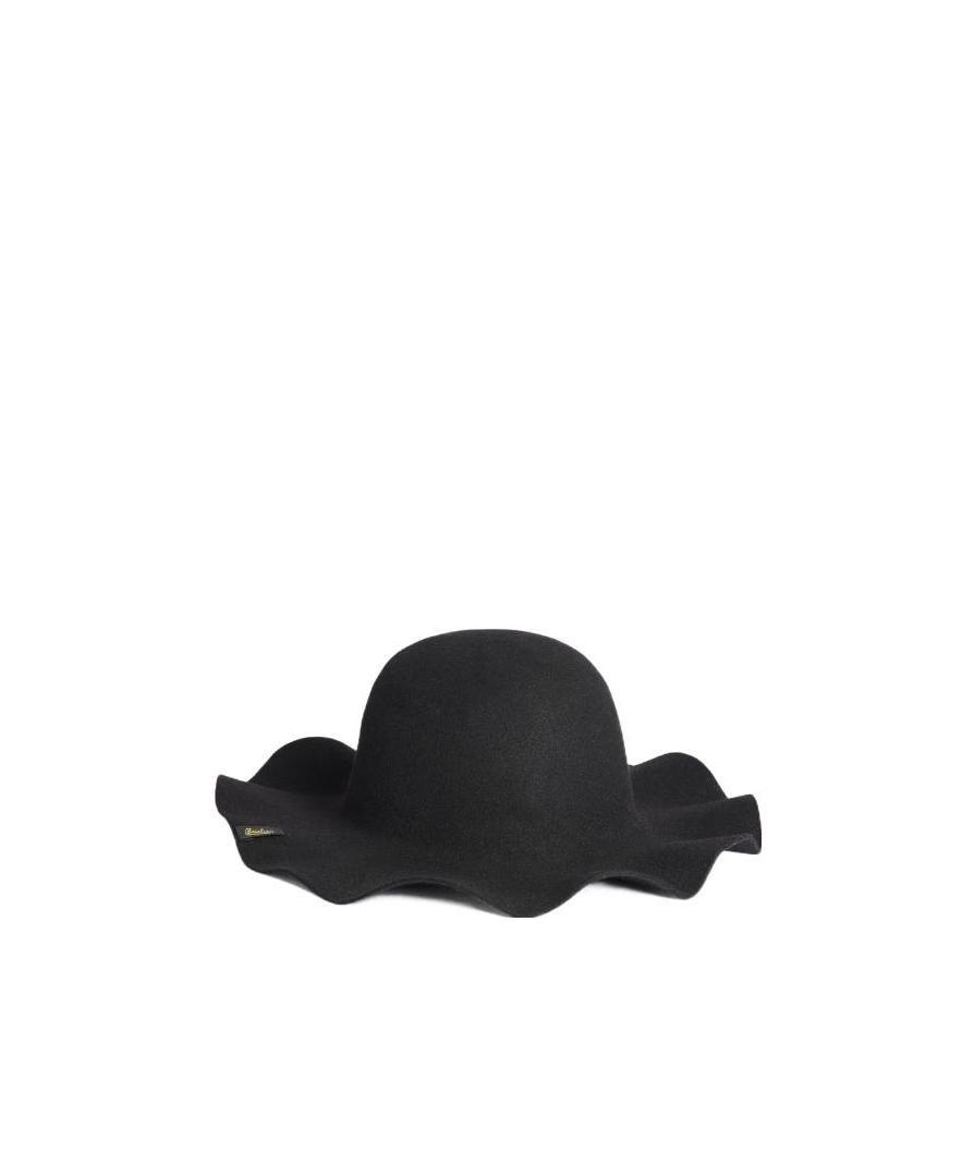 Ami Alexandre Mattiussi Ami X Borsalino Logo Hat In Black