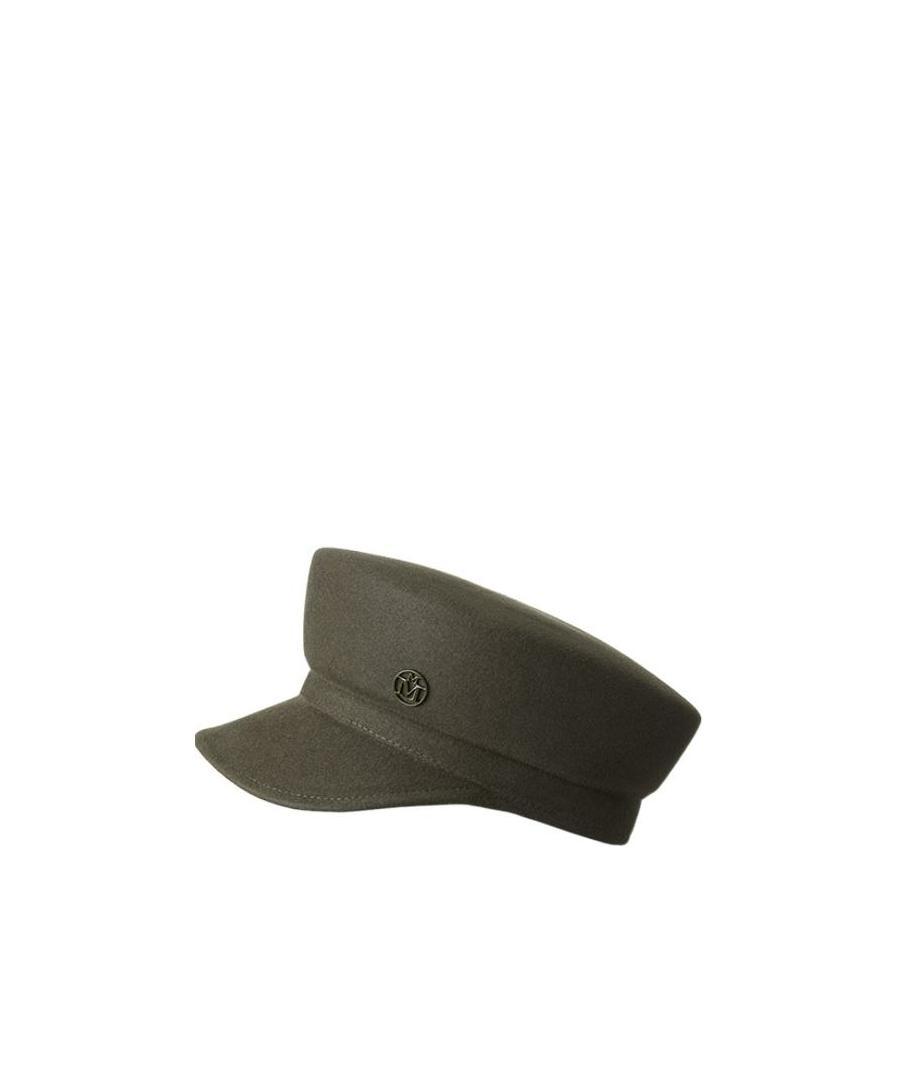 MAISON MICHEL MAISON MICHEL LOGO PLAQUE HAT 