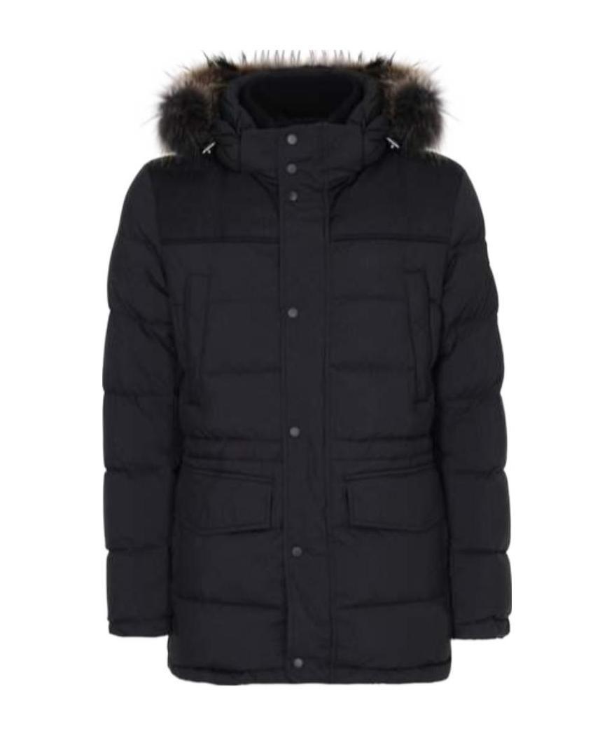 PAUL & SHARK ZIPPERED QUILTED DOWN JACKET