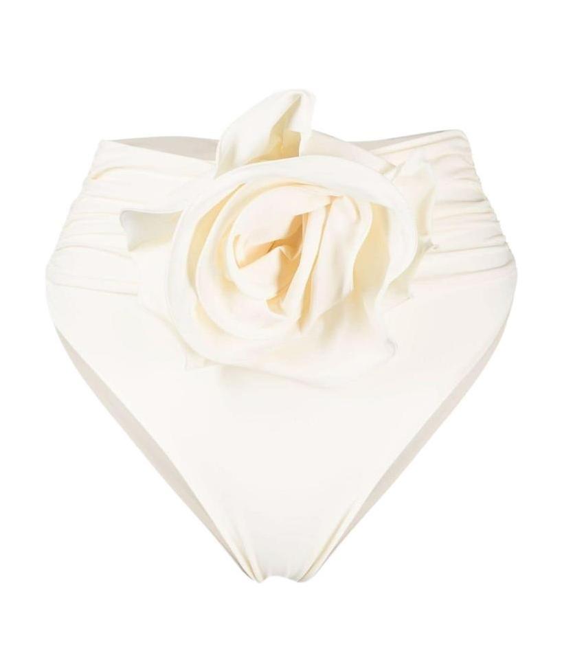 Magda Butrym Swim Bottom 05 Beachwear In Beige Polyamide In White
