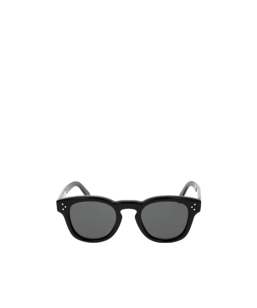 Celine Logo Sunglasses In Black