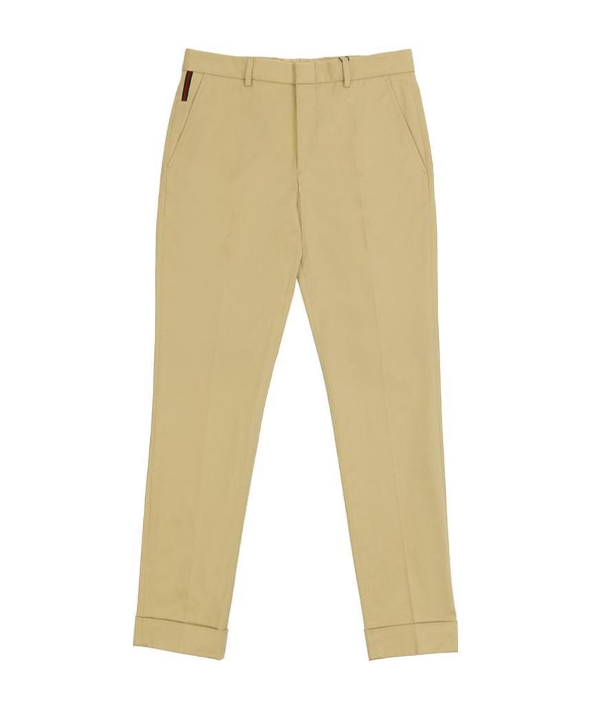 Gucci Tapered Casual Pants In Nude