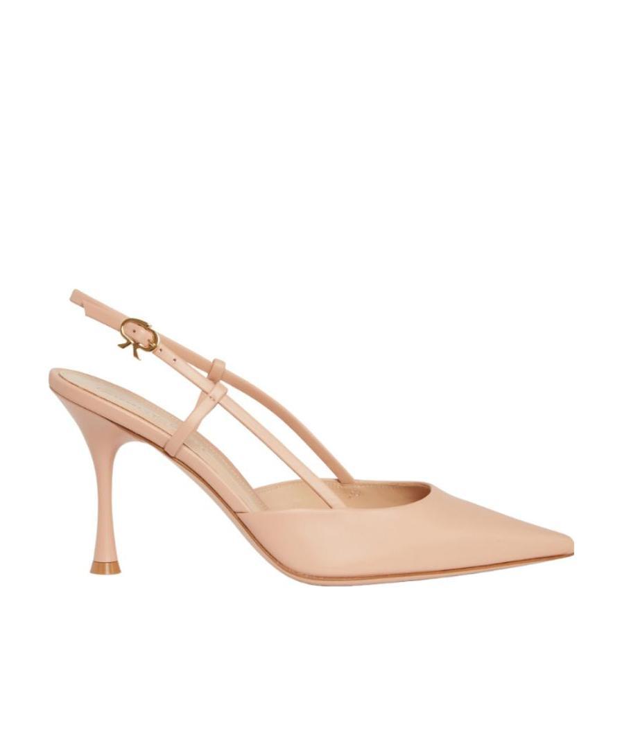 Gianvito Rossi Pumps Ascent Nappa Leather In Nude