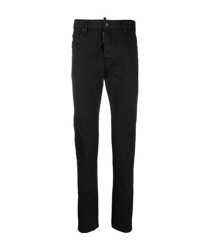 Dsquared2 Stylish Trousers With Belt Loops And Back Pockets In Black