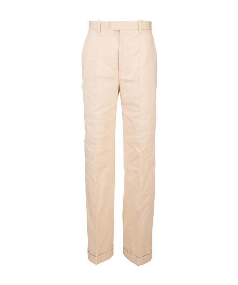 Bottega Veneta Wide-legged Trousers In Nude