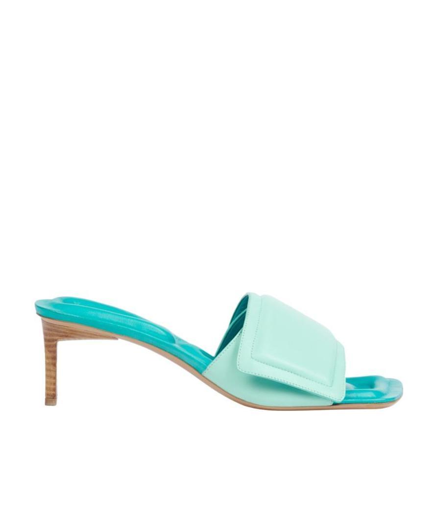 Jacquemus Slip-on 60mm Heels In Green