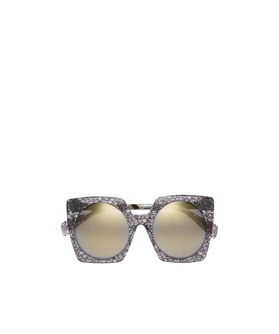 Yohji Yamamoto Oversized Sunglasses In Gray