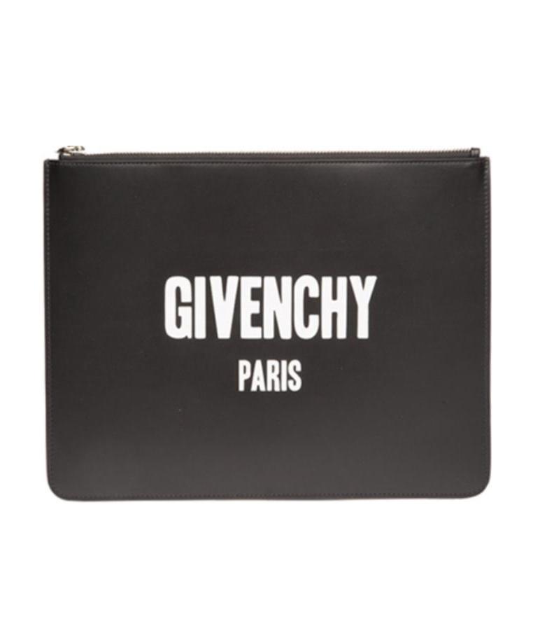 Givenchy Medium Logo Handbag In Black