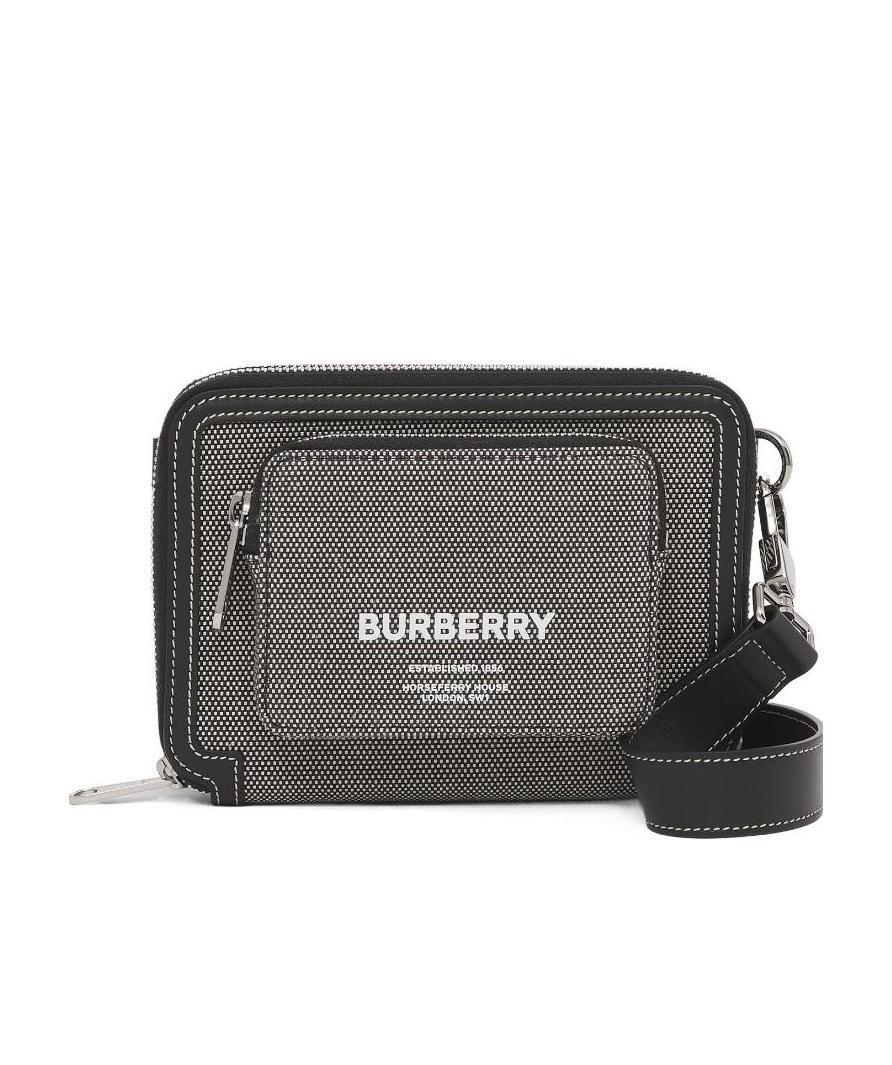 Burberry Printed Crossbody Bag In Black