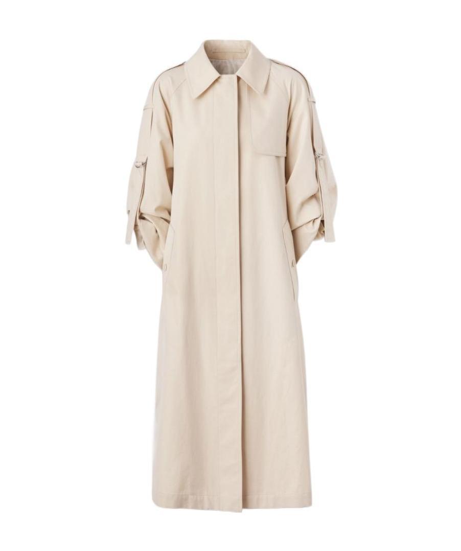 Burberry Rench Long-sleeved Windbreaker In Nude