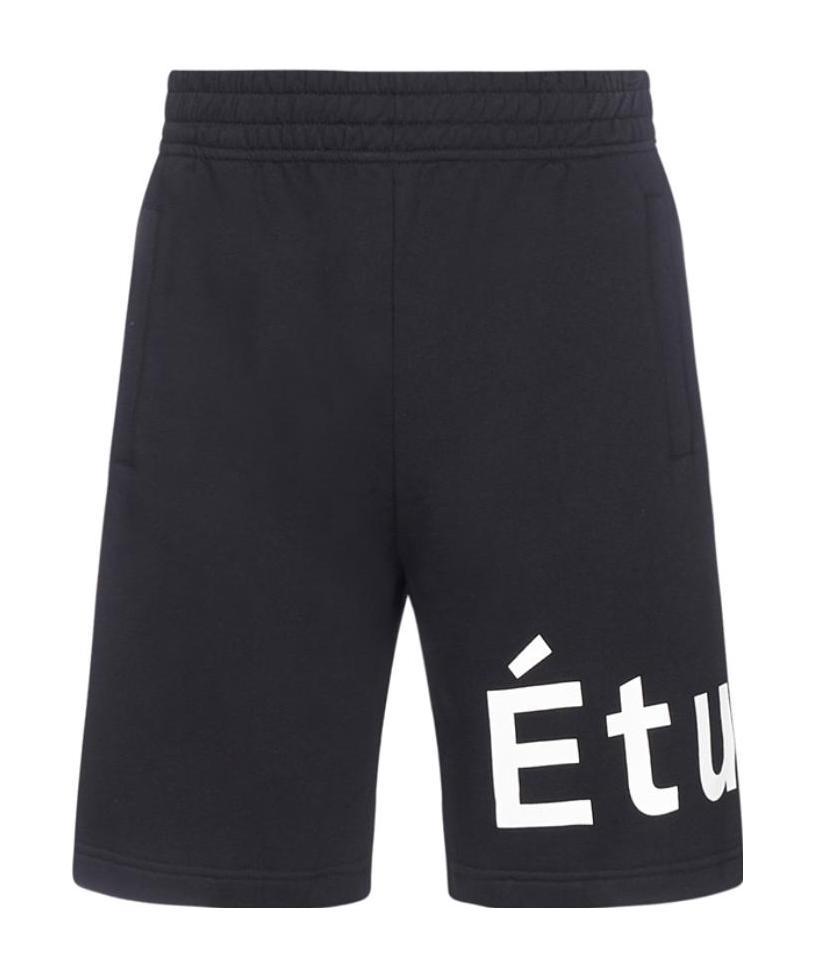 ETUDES STUDIO LOGO PRINT SHORTS 