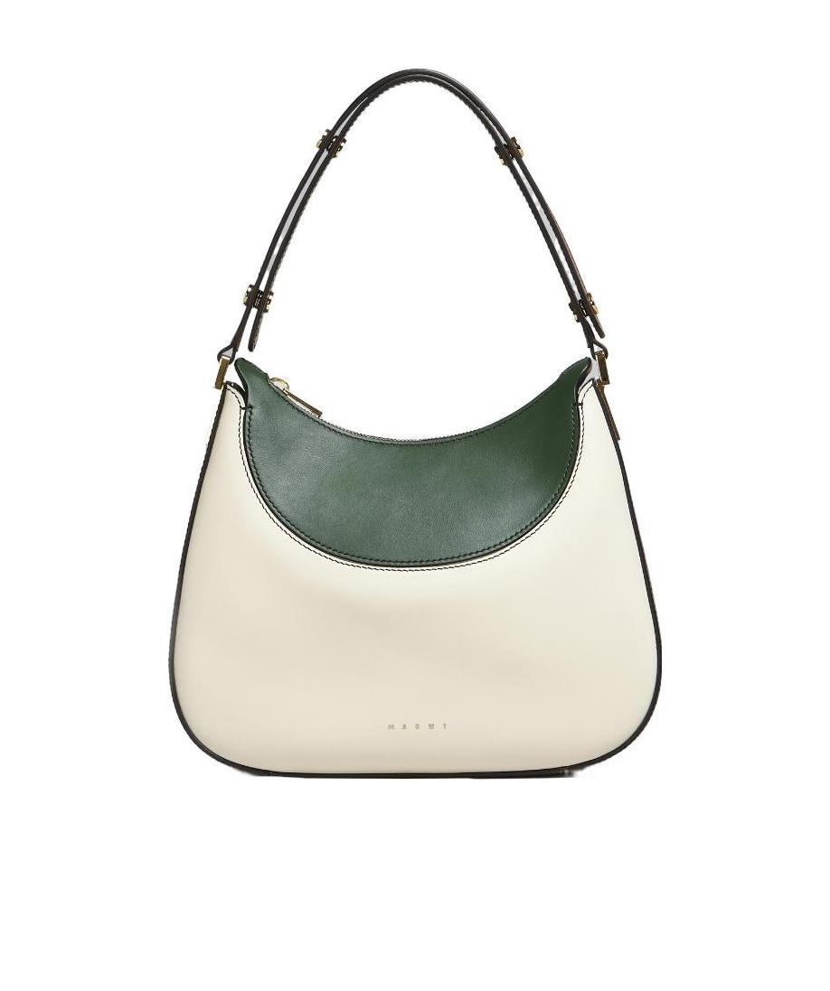Marni Logo-print Tote Bag In White