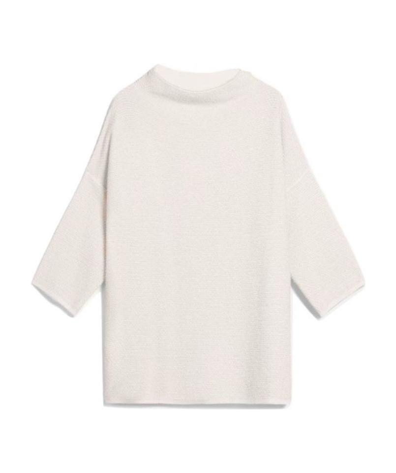 Max Mara Ardenza Knitted Round-neck Pullover In White
