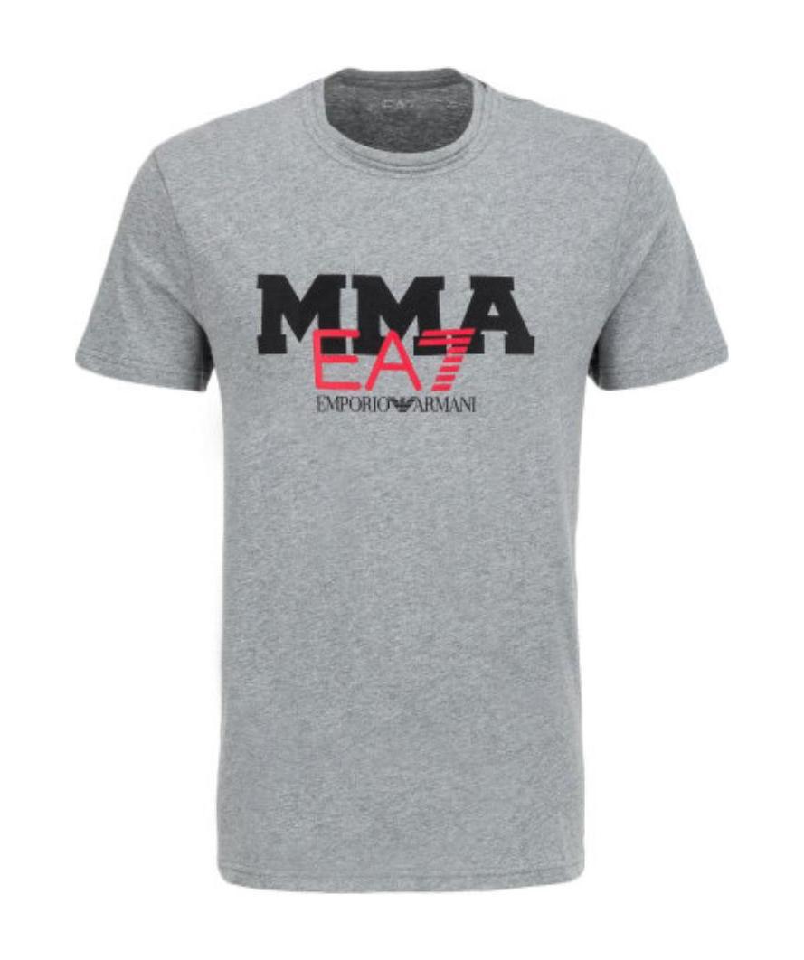 EA7 PRINTED T-SHIRT WITH ROUND NECK
