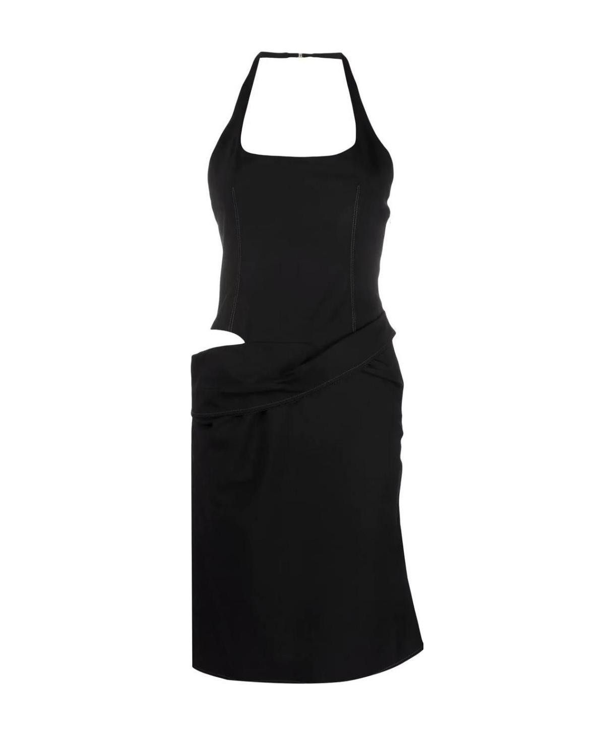 Jacquemus Asymmetric Halterneck Dress