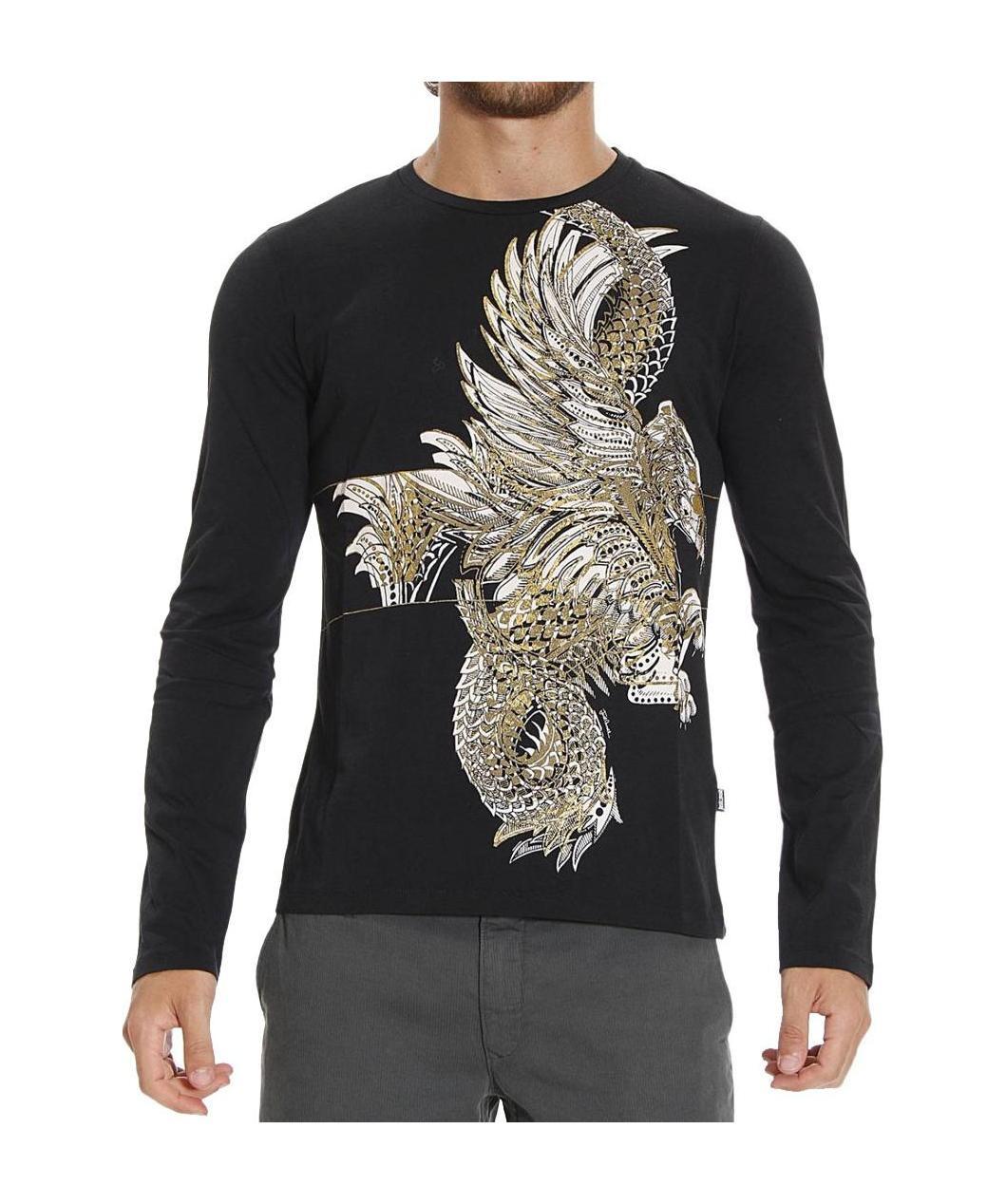 Just Cavalli Printed T-shirt In White