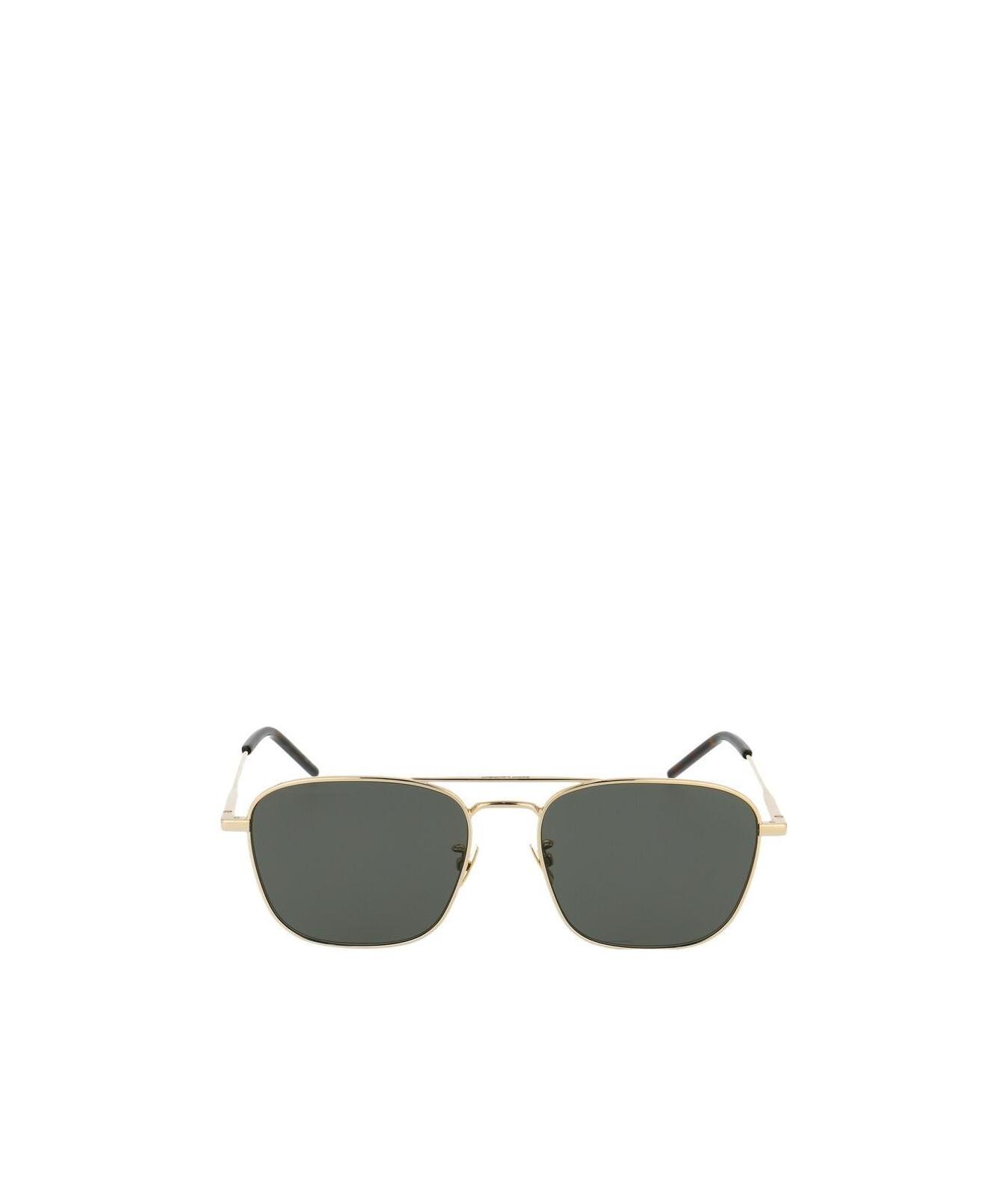 Saint Laurent Sl309 Aviator-frame Sunglasses In Black