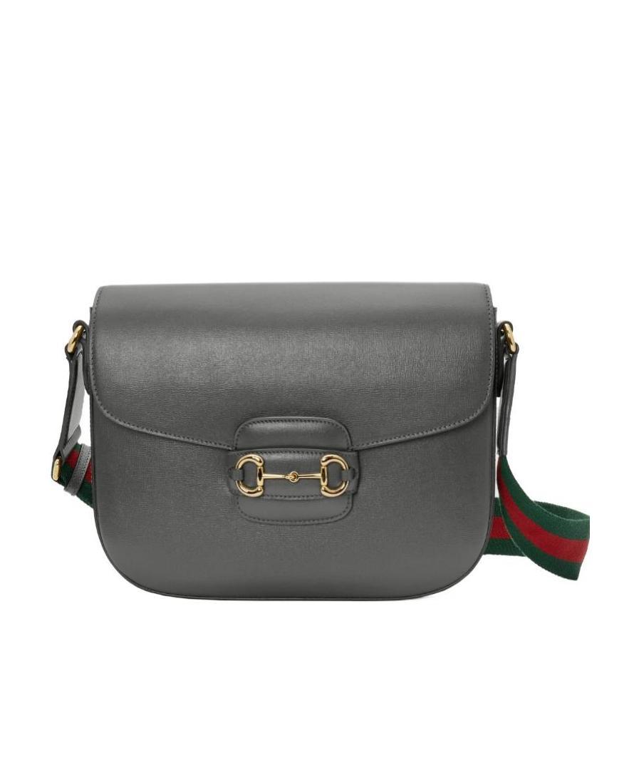 Gucci Horsebit Leather Messenger Bag In Multi