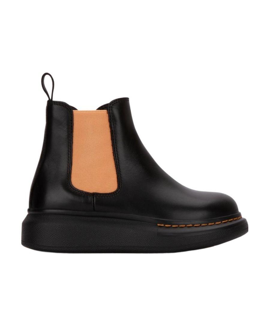 ALEXANDER MCQUEEN SLIP-ON ANKLE BOOTS