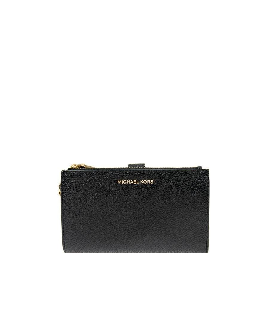 Michael Kors Adele Smartphone Wallet In Black