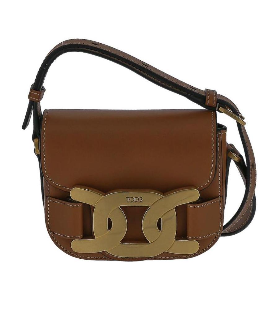 TOD'S MAXI-CHAIN MINI CROSSBODY BAG 