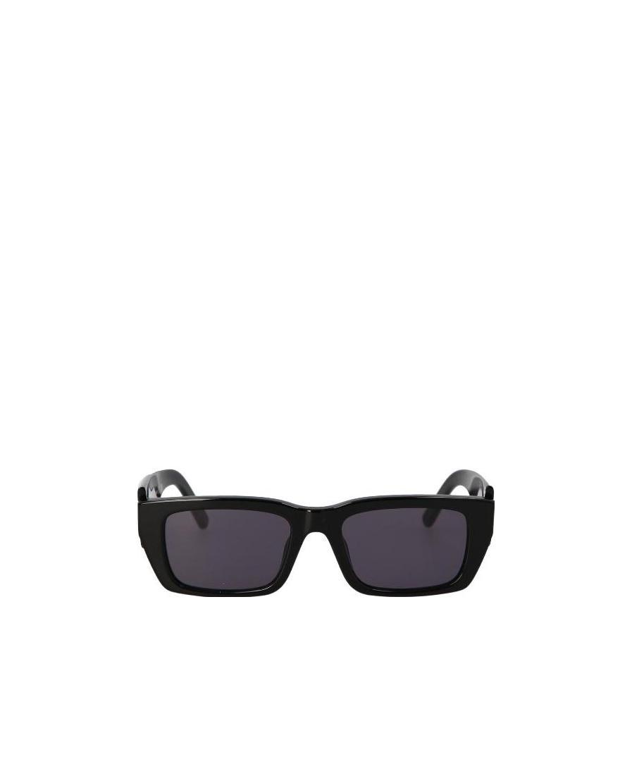 Palm Angels Palm Rectangle-frame Sunglasses In Black