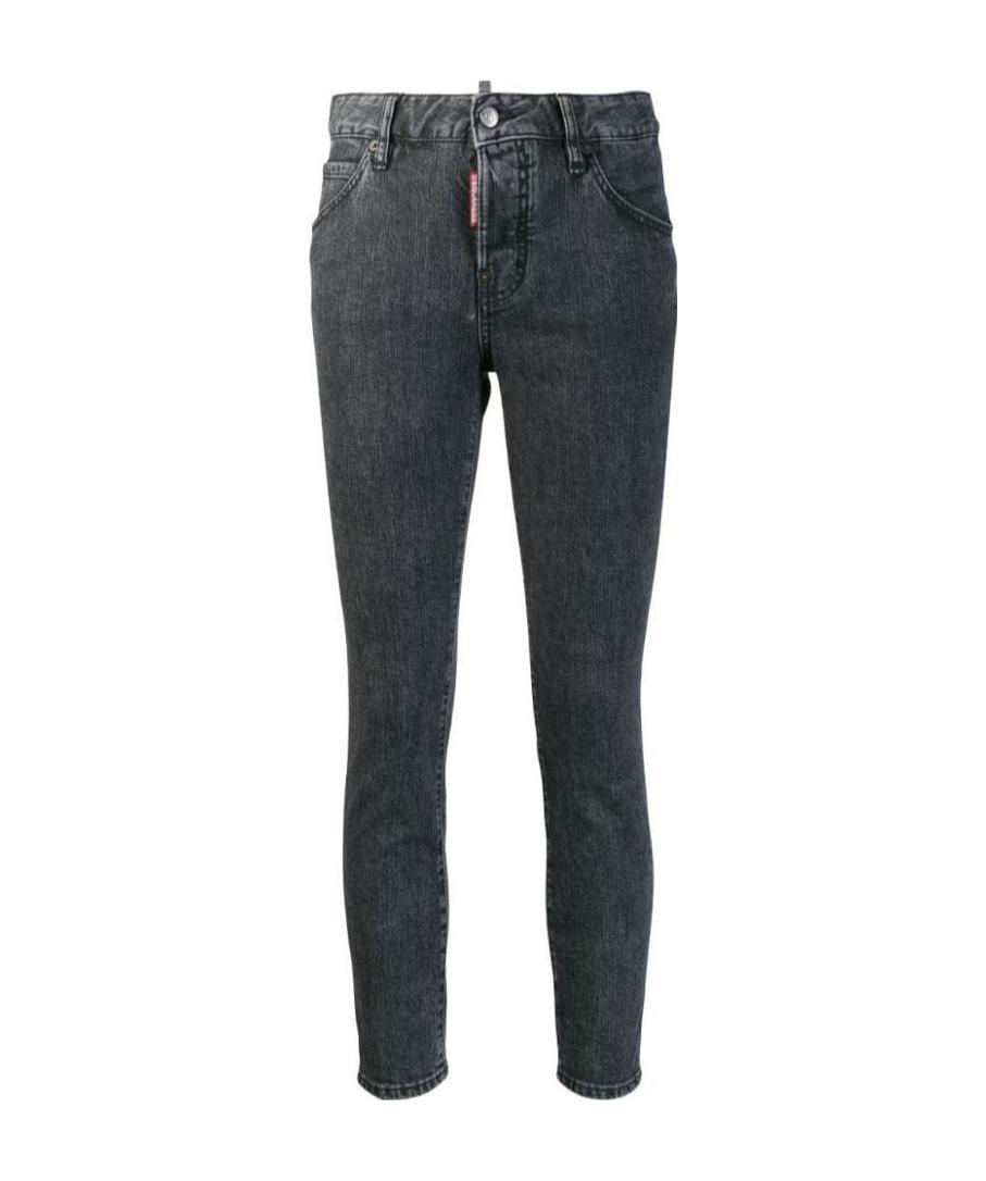 Dsquared2 Classic Skinny Jeans In Black